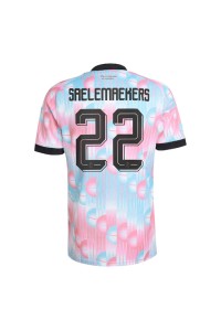Belgia Alexis Saelemaekers #22 Jalkapallovaatteet Vieraspaita MM-kisat 2026 Lyhythihainen